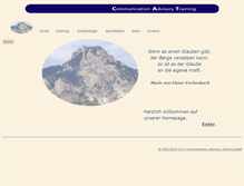 Tablet Screenshot of ihrtraining.at